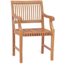 Teak Wood Castle Arm Chair