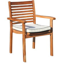 9 Piece Teak Wood Italy Table/Chair Set With Cushions