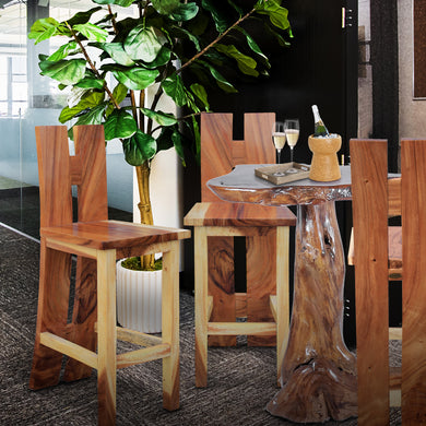 Suar Rio Negro Live Edge Counter Stool