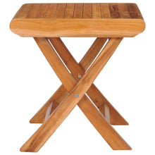 Teak Wood Miami Footstool / Side Table