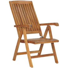 Teak Wood Miami Reclining Chair