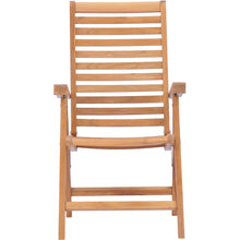 Teak Wood Italy Reclining Chair