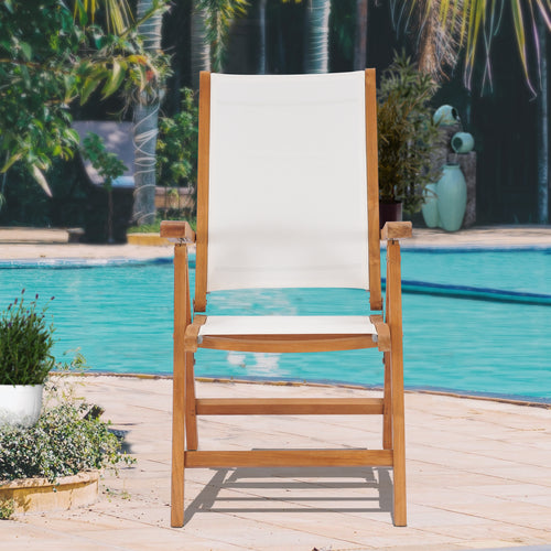 Shop Teak Wood Patio Arm Chairs and Side Chairs by Chic Teak Canada: Arm  Chair, Dining Chair, Folding Chair, Side Chair, Teak