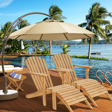 Sun Garden 13 Ft. Easy Sun Cantilever Umbrella and Parasol, the Original from Germany, Heather Canopy with Bronze Frame