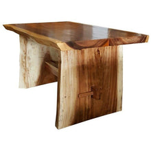 Suar Live Edge Unique Slab Dining Table - 59" Long (choice of table tops)