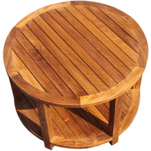 Teak Wood Bahama Round Coffee Table, 31 inch