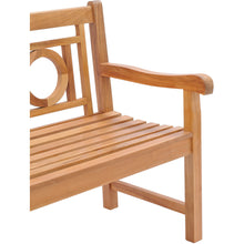 Teak Wood Double-O Bench, 5 Foot