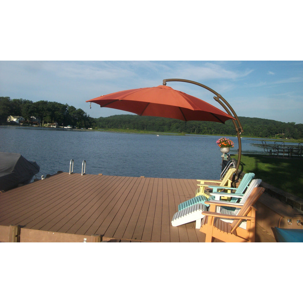 Sun Garden 13 Ft. Easy Sun Cantilever Umbrella and Parasol, the Original from Germany, Heather Canopy with Bronze Frame by Chic Teak Canada only CAD $2,998.50 Sun Garden 13 Ft. Easy Sun Cantilever Umbrella and Parasol, the Original from Germany, Heather Canopy with Bronze Frame by Chic Teak Canada only CAD $2,998.50